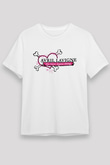 Avril Lavigne Beyaz Unisex Tişört T-Shirt - TişörtFabrikası