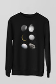 Ay Siyah Unisex Sweatshirt