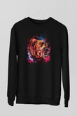 Ayı Siyah Unisex Sweatshirt