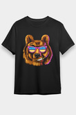 Ayı Siyah Unisex Tişört T-Shirt - TişörtFabrikası