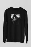 Azarath Baskılı Unisex Siyah Sweatshirt