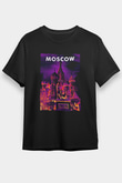 Aziz Vasil Katedrali Siyah Unisex Tişört T-Shirt - TişörtFabrikası