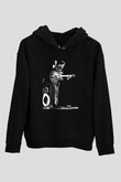 B.B. King Siyah Unisex Hoodie