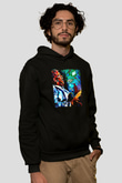 B.B. King Siyah Unisex Hoodie