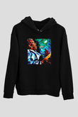 B.B. King Siyah Unisex Hoodie