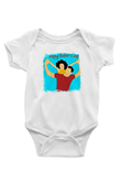 Babalar Günü Baskılı Beyaz Unisex Bebek Body - Zıbın