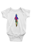 Babalar Günü Baskılı Beyaz Unisex Bebek Body - Zıbın