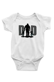 Babalar Günü Baskılı Beyaz Unisex Bebek Body - Zıbın