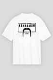 Babalar Günü Baskılı Beyaz Unisex Oversize Tişört - Tshirt