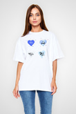 Babalar Günü Beyaz Unisex Oversize Tişört T-Shirt