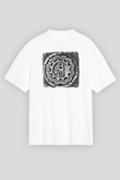 Bachman–Turner Overdrive Baskılı Unisex Beyaz Oversize Tişört