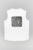 Bachman–Turner Overdrive Baskılı Unisex Beyaz Kolsuz Tişört