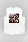 Bachman-Turner Overdrive Beyaz Unisex Kolsuz Tişört