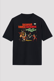 Bachman-Turner Overdrive Siyah Unisex Oversize Tişört T-Shirt