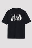 Bachman-Turner Overdrive Siyah Unisex Oversize Tişört T-Shirt