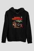 Bachman-Turner Overdrive Siyah Unisex Hoodie