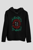 Bachman-Turner Overdrive Siyah Unisex Kapüşonlu Sweatshirt