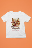 Back to the future Geleceğe Dönüş Baskılı Beyaz Unisex Çocuk Tişört