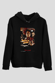 Back to the future Geleceğe Dönüş Siyah Unisex Kapüşonlu Sweatshirt