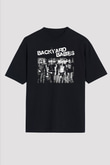 Backyard Babies Siyah Unisex Oversize Tişört T-Shirt