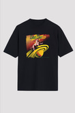 Bad Brains Baskılı Unisex Siyah Oversize Tişört