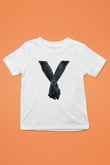 Bad Omens Baskılı Beyaz Unisex Beyaz Çocuk Tişört - Tshirt