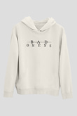 Bad Omens Baskılı Beyaz Unisex Kapüşonlu Sweatshirt