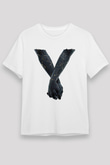 Bad Omens Baskılı Unisex Beyaz Tişört - Tshirt