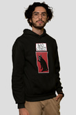 Bad Omens Baskılı Unisex Siyah Kapüşonlu Sweatshirt