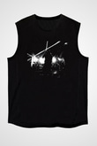 Bad Omens Baskılı Unisex Siyah Kolsuz Tişört - Tshirt