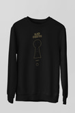 Bad Omens Baskılı Unisex Siyah Sweatshirt
