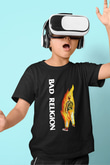 Bad Religion Baskılı Siyah Unisex Çocuk Tişört