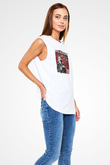 Bad Religion Baskılı Unisex Beyaz Kolsuz Tişört