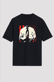 Bad Religion Baskılı Unisex Siyah Oversize Tişört