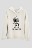 Bad Religion Beyaz Unisex Kapüşonlu Sweatshirt