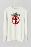 Bad Religion Beyaz Unisex Sweatshirt