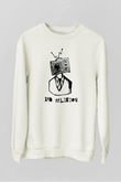 Bad Religion Beyaz Unisex Sweatshirt