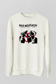 Bad Religion Beyaz Unisex Sweatshirt