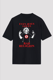 Bad Religion Siyah Unisex Oversize Tişört T-Shirt