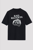 Bad Religion Siyah Unisex Oversize Tişört T-Shirt