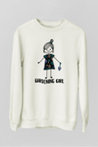 Bahçıvan Beyaz Unisex Sweatshirt
