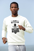 Bahçıvan Beyaz Unisex Sweatshirt