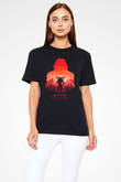 Baki The Grappler Baskılı Unisex Siyah Tişört - Tshirt