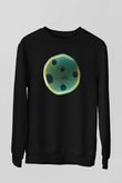 Bakteriyolog Siyah Unisex Sweatshirt