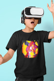 Balance and Composure Baskılı Unisex Siyah Çocuk Tişört