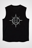Balance and Composure Siyah Unisex Kolsuz Tişört