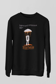 Balance and Composure Siyah Unisex Sweatshirt
