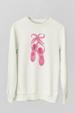 Bale Beyaz Unisex Sweatshirt