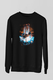 Bale Siyah Unisex Sweatshirt