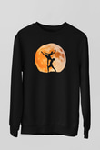 Bale Siyah Unisex Sweatshirt